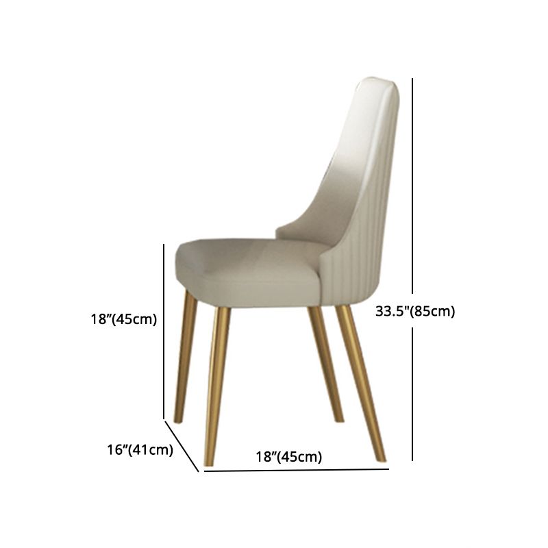 Glam 1/4/5/7 Pieces Leather Dinette Set with Sintered Stone Top Scalable Dining Table Set Clearhalo 'Dining Room Sets' 'Dining Tables & Seating' 'dining_room_set' 'furn' 'furn_dining_room_set' 'Furniture' 'furniture_dining_room_set' 'Kitchen & Dining Furniture' 1200x1200_a2ccb116-c9ea-4d19-981a-0e5e0918ecf3