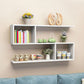 Modern Wooden Shelf Bookcase Wall Mounted Shelves Included Shelf for Bedroom