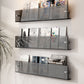 Modern Acrylic Floating Bookshelf 5.9" H Wall Mounted Bookcase Clearhalo 'Bookcases' 'furn' 'furn_bookcases' 'Furniture' 'Office Furniture' 1200x1200_a2d36943-fc3a-44d8-9f1c-cb0ca683ab1d