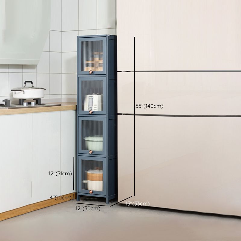 Mesa contemporánea de la mesa del aparador Bamboo con puertas para la cocina