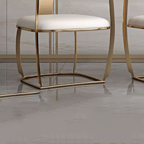 Eigentijdse stijl armstoel metalen eetkamerstoel voor thuis