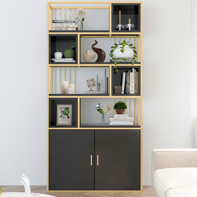 グラムメタルとウッドシェルフブックケースオープンフロアブックシェルフホーム用
