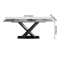 Simple Gray Sintered Stone Dining Table Kitchen Standard Dining Table with Pedestal Base Clearhalo ' dining_table' 'Dining Tables & Seating' 'Dining Tables' 'furn' 'furn_dining_table' 'Furniture' 'furniture_dining_table' 'Kitchen & Dining Furniture' 'kitchen&dining_furn' 'kitchen' 'kitchen_dining_table' 1200x1200_a2d768b6-8e39-4345-acf0-b396e16f1d7f