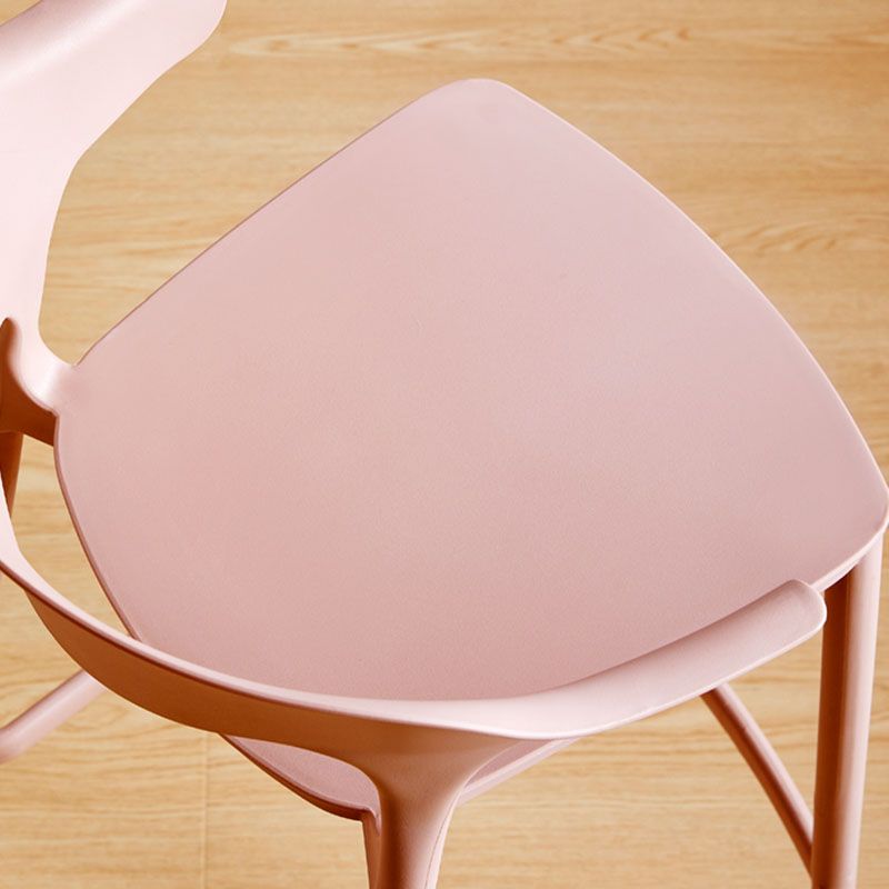 Nordic Plastic Low Back Barstool Stackable Indoor Tall Stool with Saddle Seat Clearhalo 'Bar Furniture' 'Bar Stools' 'bar_stools' 'furn' 'furn_bar_stools' 'furniture_bar_stools' 'Kitchen & Dining Furniture' 'kitchen&dining_furn' 'kitchen' 'kitchen_furn' Furniture' 1200x1200_a2dde2df-3d53-42b1-83c4-1193bdf85ed8