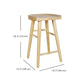 Modern Style Bar-stool Wooden Legs Barstool with Footrest for Restaurant Clearhalo 'Bar Furniture' 'Bar Stools' 'bar_stools' 'furn' 'furn_bar_stools' 'furniture_bar_stools' 'Kitchen & Dining Furniture' 'kitchen&dining_furn' 'kitchen' 'kitchen_furn' Furniture' 1200x1200_a2df208c-e76e-424d-aeb4-854add188c5a