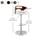 Modern Style Metal Stool with Swivel and Adjustable Height Living Room Simple Bar Stool Clearhalo 'Bar Furniture' 'Bar Stools' 'bar_stools' 'furn' 'furn_bar_stools' 'furniture_bar_stools' 'Kitchen & Dining Furniture' 'kitchen&dining_furn' 'kitchen' 'kitchen_furn' Furniture' 1200x1200_a2df26b9-ff33-41ca-8691-9d554b495ed0