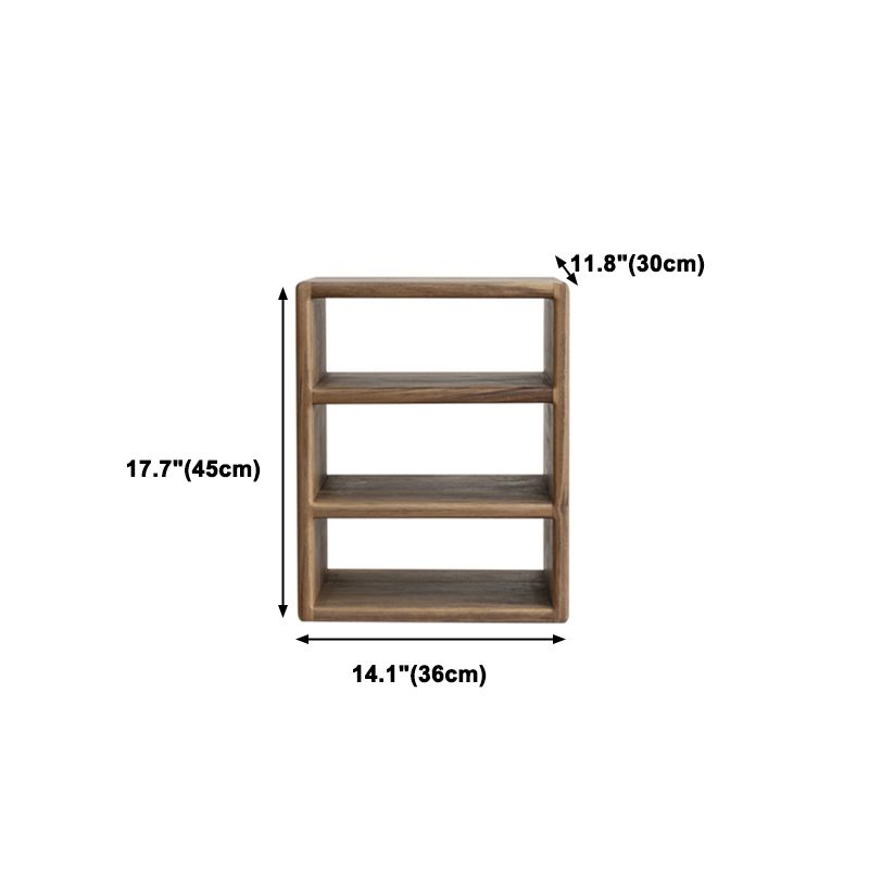 Contemporary Solid Wood Bookshelf Open Back Bookcase for Home Office Clearhalo 'Bookcases' 'furn' 'furn_bookcases' 'Furniture' 'Office Furniture' 1200x1200_a2e1d3b2-b2ba-4dc4-878d-8b8c17c76d30