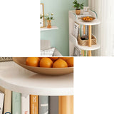 Engineered Wood Bookshelf Modern Standard Bookcase with Shelves