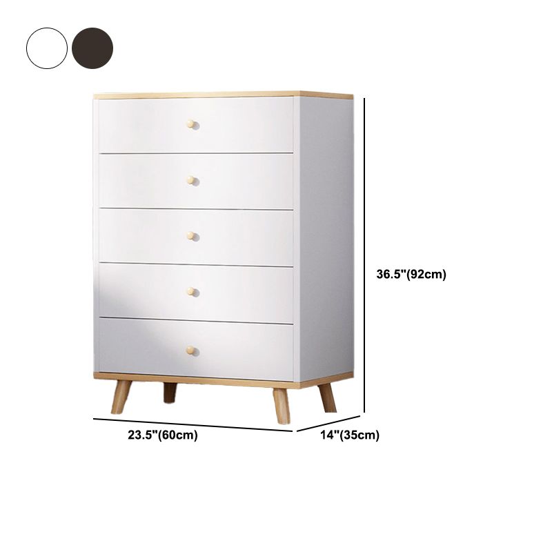 Contemporary Rectangle Manufactured Wood And Straight Legs Chest