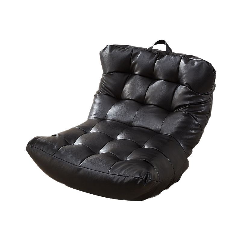 Sedia di divano singolo in stile scandinavo PU PETTA SENZA ARMS STRANDA