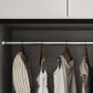 White Colour Wooden Wardrobe Cloth Rod Included Wardrobe Closet with Shelves Clearhalo 'Armoires & Wardrobes' 'armoires_wardrobes' 'Bedroom Furniture' 'furn' 'furn_armoires_wardrobes' 'Furniture' 1200x1200_a2e8a8a3-5dc5-4ebd-9819-7cf0b0fe06fe