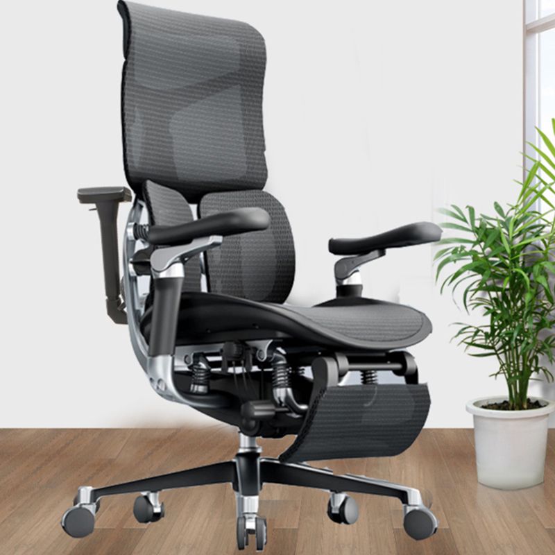 Removable Arms Desk Chair Modern No Distressing Chair with Breathable Back Clearhalo 'furn' 'furn_office_chair' 'Furniture' 'Office Chairs' 'Office Furniture' 'office_chair' 1200x1200_a2ebbc5d-33ac-4565-972e-174565d2e968