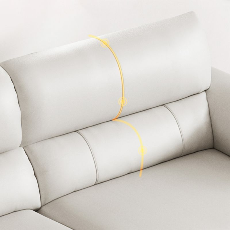 Sala de estar estacionaria moderna Sala de cojines estándar de brazo acampanado