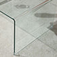 Contemporary Glass Sled Coffee Table Rectangle Cocktail Table Clearhalo 'Coffee & Accent Tables' 'Coffee Tables' 'coffee_tables' 'furn' 'furn_coffee_tables' 'Furniture' 'Living Room Furniture' 1200x1200_a2f1dee7-de6a-4a04-bbc6-34f1af141c7c