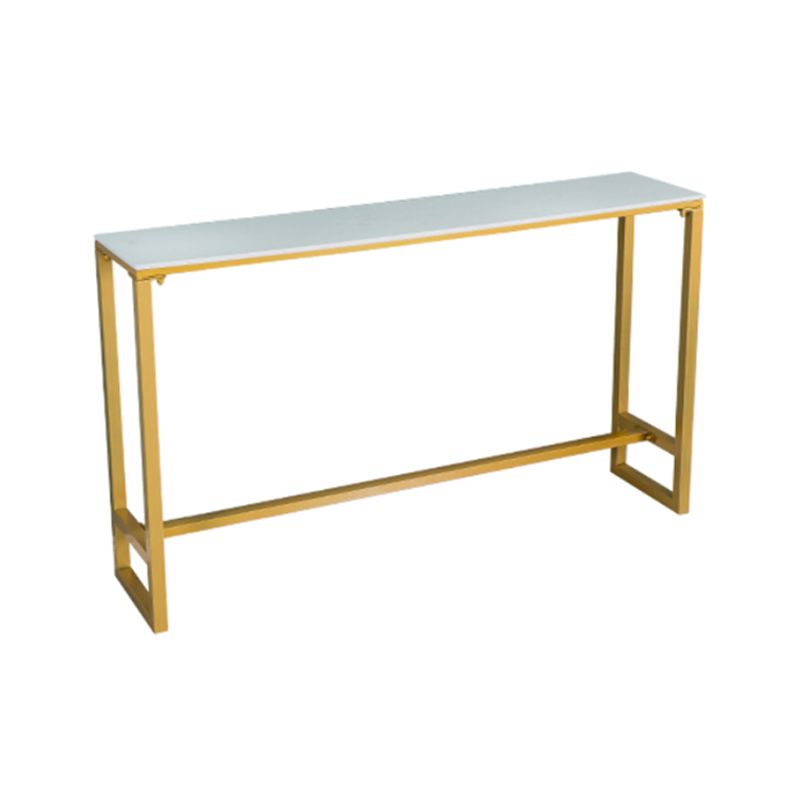 Juego de mesa de pub de barra de mármol glamos 1/2/4 piezas de pub al altura de la altura del mostrador de la tienda rectángulo