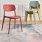 Scandinavian Open Back Dining Chairs Plastic Armless Dining Side Chair Clearhalo 'Dining Chairs' 'Dining Tables & Seating' 'dining_chair' 'furn' 'furn_dining_chair' 'Furniture' 'Kitchen & Dining Furniture' 1200x1200_a2f41b2e-4208-42bc-ad2d-179d4c366ea5