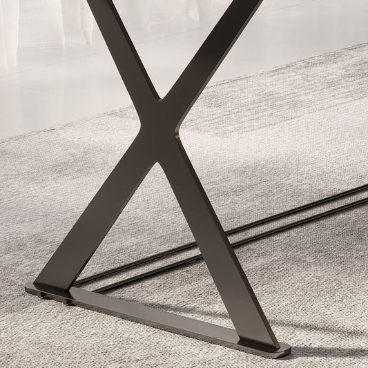 脚のある白い白い現代の石のライティングデスクベッドルームオフィスデスク