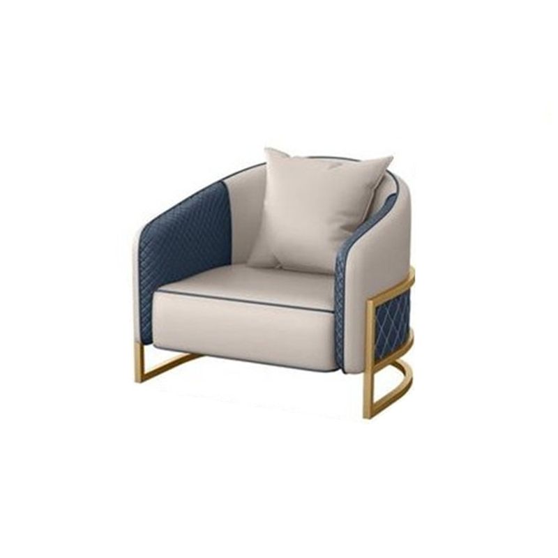 Contemporary Leather Sofa Sloped Arm Standard Sofa with Pillow Clearhalo 'furn' 'furn_sofas' 'Furniture' 'Living Room Furniture' 'Sofa' 'sofas' 1200x1200_a2f85e15-1d77-4574-95e2-30da47548afe