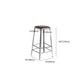 Faux Leather Dining Stools Armless Bar Stools with Metal Base Clearhalo 'Bar Furniture' 'Bar Stools' 'bar_stools' 'furn' 'furn_bar_stools' 'Furniture' 'Kitchen & Dining Furniture' 1200x1200_a2f87464-0413-41e5-9561-ddc9288b5ab2