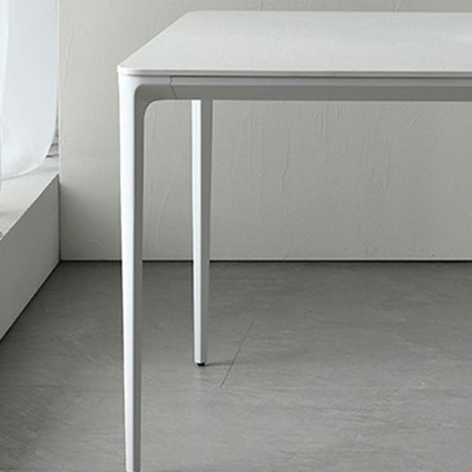 Modern Sintered Stone Dining Table Set 1/4/5/7 Pieces Dining Set for Kitchen Clearhalo 'Dining Room Sets' 'Dining Tables & Seating' 'dining_room_set' 'furn' 'furn_dining_room_set' 'Furniture' 'furniture_dining_room_set' 'Kitchen & Dining Furniture' 1200x1200_a2f9e03b-c5b8-4be0-a06d-28a758b4dbf4