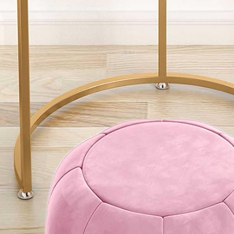 Holz- und Metall -Waschtisch im weißen/grünen Make -up -Schreibtisch mit 1 Schublade