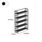 Standard Steel Bookshelf Modern Bookcase Storage and Display Shelves Clearhalo 'Bookcases' 'furn' 'furn_bookcases' 'Furniture' 'Office Furniture' 1200x1200_a302e04b-a67f-4c6d-8868-e4320074a072
