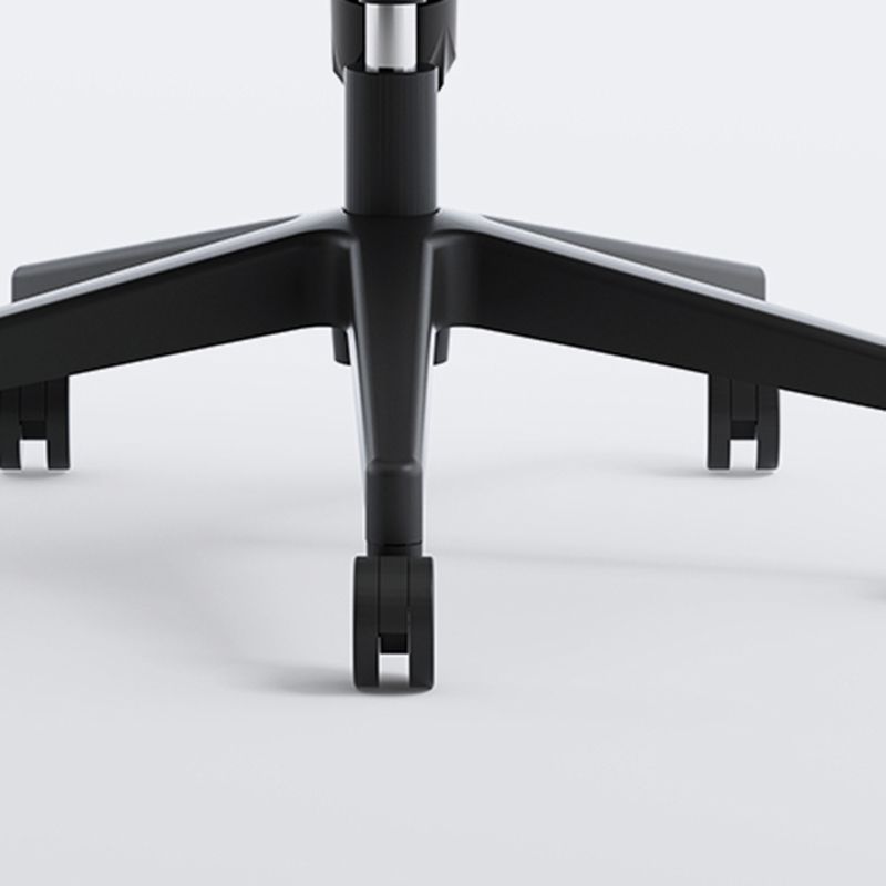 Silla de oficina contemporánea de 25 "W giratoria silla de escritorio de aire acondicionado transpirable