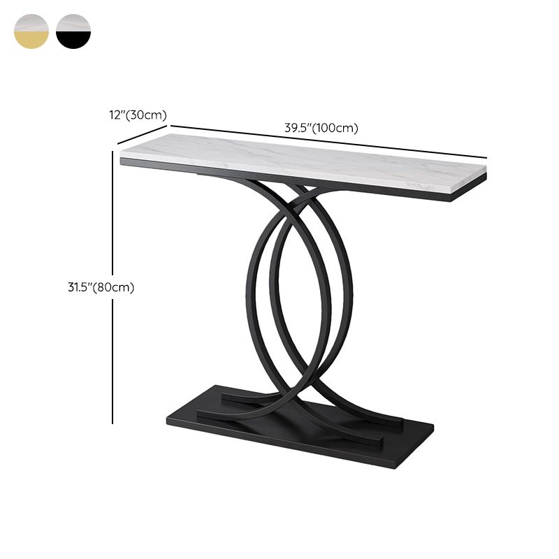 Tabella di accento della console contemporanea Tabella della console di finitura antica