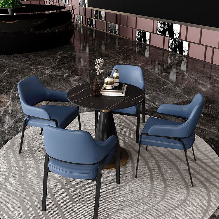 Mesa de piedra sinterizada de interior de lujo tradicional para la cocina para la cocina