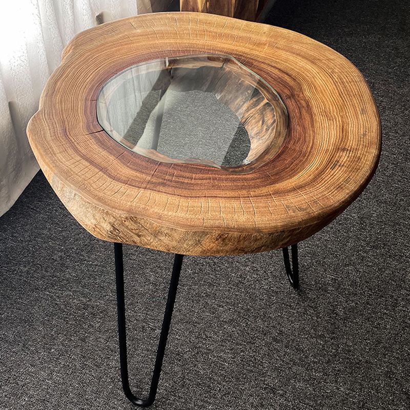 Scandinavian Wooden Coffee Table Free form 3 Legs Coffee Table Set for Living Room Clearhalo 'Coffee & Accent Tables' 'Coffee Tables' 'coffee_tables' 'furn' 'furn_coffee_tables' 'Furniture' 'Living Room Furniture' 1200x1200_a3109e57-687a-43fb-9527-53e3e98c72f2