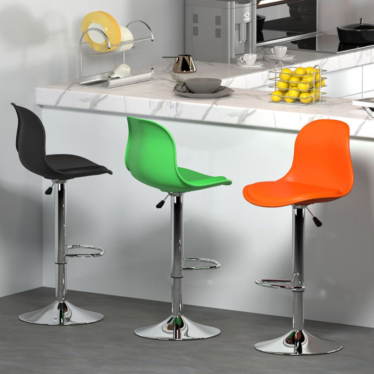 Indoor Swivel Bar Stools Folding with Metal Legs Counter Stool Clearhalo 'Bar Furniture' 'Bar Stools' 'bar_stools' 'furn' 'furn_bar_stools' 'Furniture' 'Kitchen & Dining Furniture' 1200x1200_a31301b4-0158-4cef-b903-dc9069171496