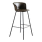 Modern Style Low Back Bar-stool PU Leather Bar Stool with Metal Legs Clearhalo 'Bar Furniture' 'Bar Stools' 'bar_stools' 'Furniture' 'furniture_bar_stools' 'Kitchen & Dining Furniture' 1200x1200_a314cd80-651d-4ccf-8291-5823099c6941