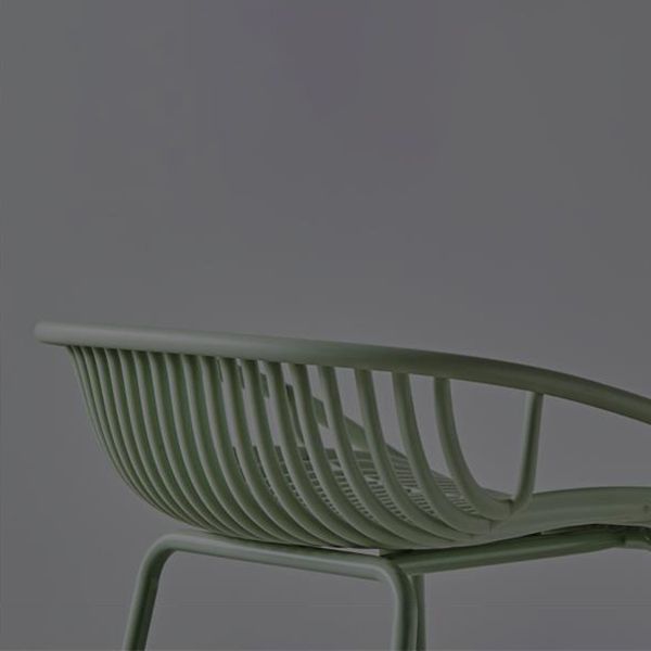 Industrial Metal Stool Metal Low Back Counter Stool in Matte Finish for Kitchen Clearhalo 'Bar Furniture' 'Bar Stools' 'bar_stools' 'furn' 'furn_bar_stools' 'Furniture' 'Kitchen & Dining Furniture' 1200x1200_a315b2f1-feee-413b-8122-a408d769d7b9