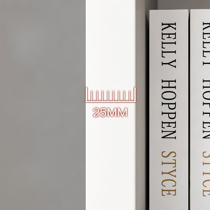 Estantería contemporánea estantería de madera diseñada para el hogar y la oficina