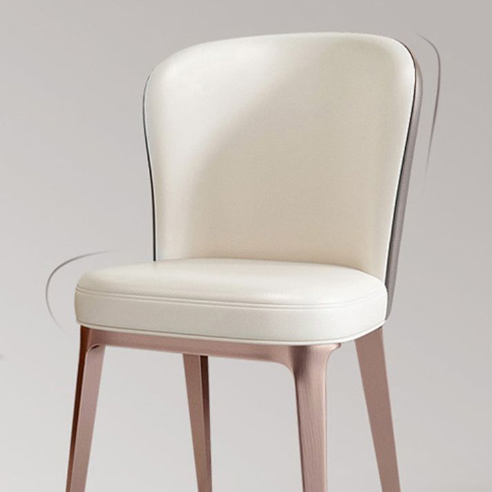 Nordic Style Metal Dining Chairs Leather Dining Parsons Chair for Restaurant Use Clearhalo 'Dining Chairs' 'Dining Tables & Seating' 'dining_chair' 'furn' 'furn_dining_chair' 'Furniture' 'Kitchen & Dining Furniture' 1200x1200_a31716c5-6fa5-4a65-8e5a-b1bbd8761f99
