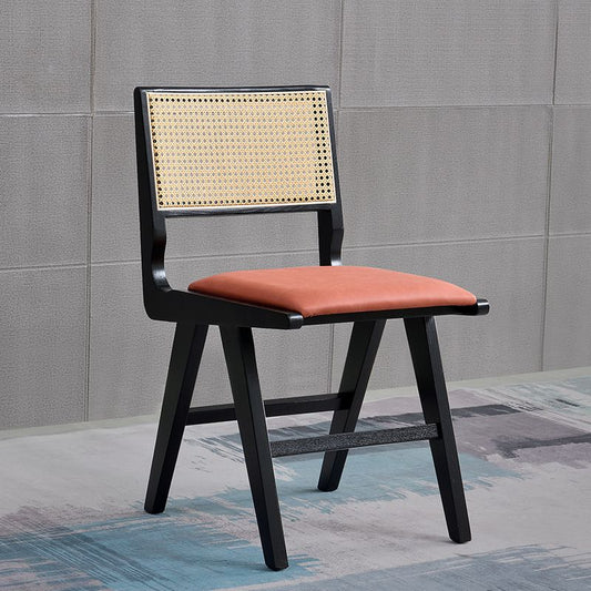 Silla de comedor de estilo tradicional silla de madera sólida para el hogar para el hogar