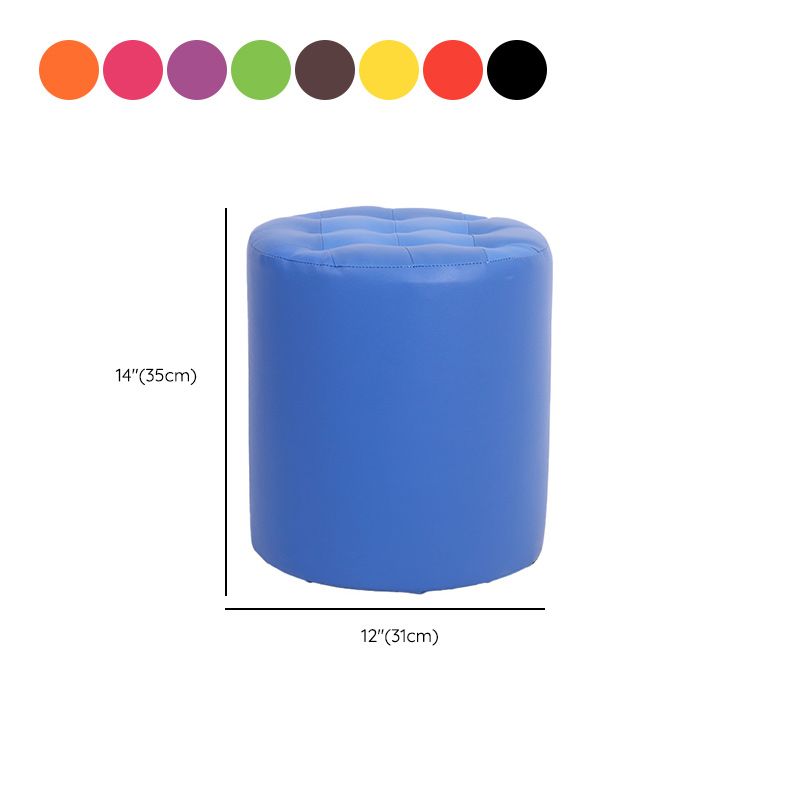 Dark Brown Modern Pouf Stain Resistant Round Pouf for Drawing Room Clearhalo 'furn' 'furn_ottomans_poufs' 'Furniture' 'Living Room Furniture' 'Ottomans & Poufs' 'ottomans_poufs' 1200x1200_a318649d-ea5a-40f4-bf26-f0df896aa6c8