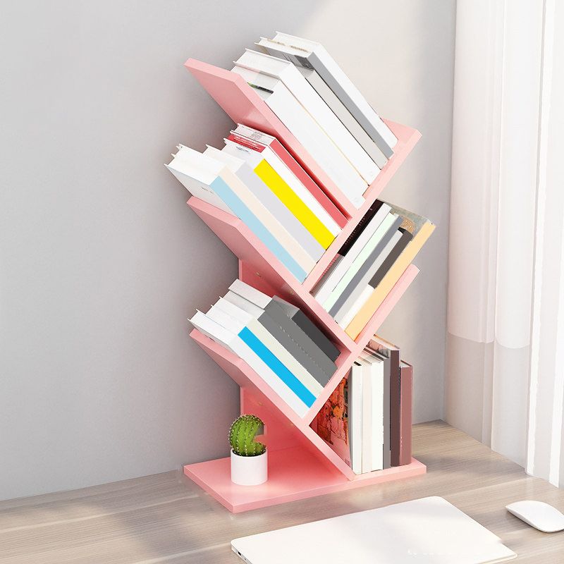 Contemporary Style Wood Bookcase Closed Back Bookshelf for Home Office Clearhalo 'Bookcases' 'Furniture' 'furniture_bookcases' 'Office Furniture' 1200x1200_a31887fb-0456-414a-b5aa-5be1b2fd3097