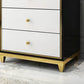 Glam Wooden Bedroom Storage Chest Vertical Chest with Drawers Clearhalo 'Bedroom Furniture' 'Dressers & Chests' 'dressers_chests' 'furn' 'furn_dressers_chests' 'Furniture' 1200x1200_a31b63b2-d89b-4cf8-b710-0117896403b9