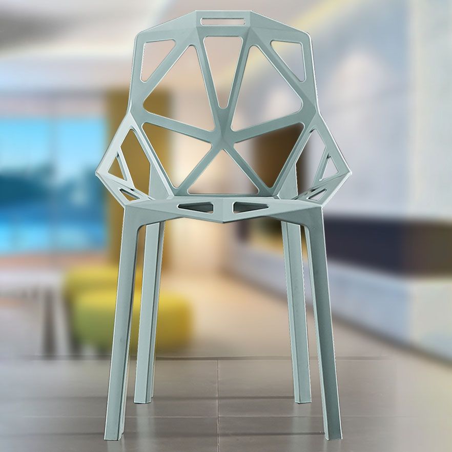 Contemporary Style Stackable Chairs Dining Plastic Arm Chairs for Kitchen Clearhalo 'Dining Chairs' 'Dining Tables & Seating' 'dining_chair' 'furn' 'furn_dining_chair' 'Furniture' 'furniture_dining_chair' 'Kitchen & Dining Furniture' 1200x1200_a31bf126-61e6-463d-9989-fefaef6c65fa