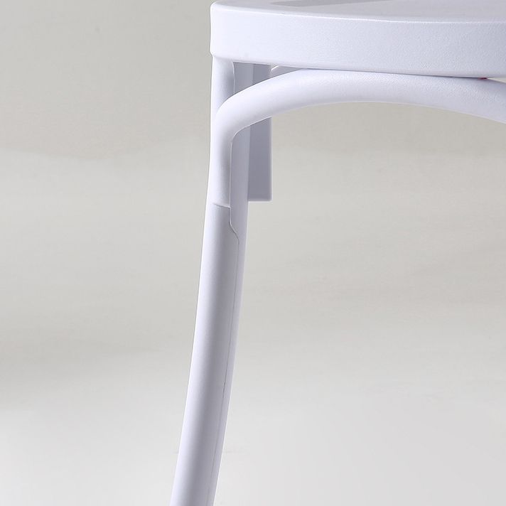 Modern Style Plastic Dining Chair of 17'' Wide Cross Back Side Chair for Kitchen Clearhalo ' kitchen&dining_furn' 'Dining Chairs' 'Dining Tables & Seating' 'dining_chair' 'furn' 'furn_dining_chair' 'Furniture' 'furniture_dining_chair' 'Kitchen & Dining Furniture' 'kitchen' 1200x1200_a31c693f-aef8-4e06-917f-8bc612a055ce