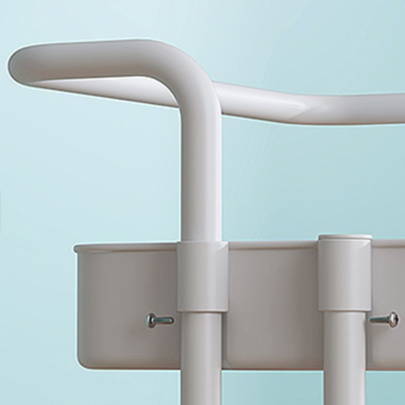 Open Industrial Etagere Bookshelf Steel Frame Plastic Shelf Bookshelf with Caster Wheels Clearhalo 'Bookcases' 'furn' 'furn_bookcases' 'Furniture' 'furniture_bookcases' 'Office Furniture' 1200x1200_a31d49ad-ec54-4dd8-8440-90af596bfd22