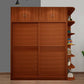 Brown Engineered Wood Wardrobe with Sliding Doors Modern Cabinet for Bedroom Clearhalo 'Armoires & Wardrobes' 'armoires_wardrobes' 'Bedroom Furniture' 'furn' 'furn_armoires_wardrobes' 'Furniture' 1200x1200_a31eb348-5c1f-4a77-a288-abd36cff8510