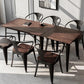Industrial 1/4/5 Pieces Dining Set Wood Dining Table for Indoor