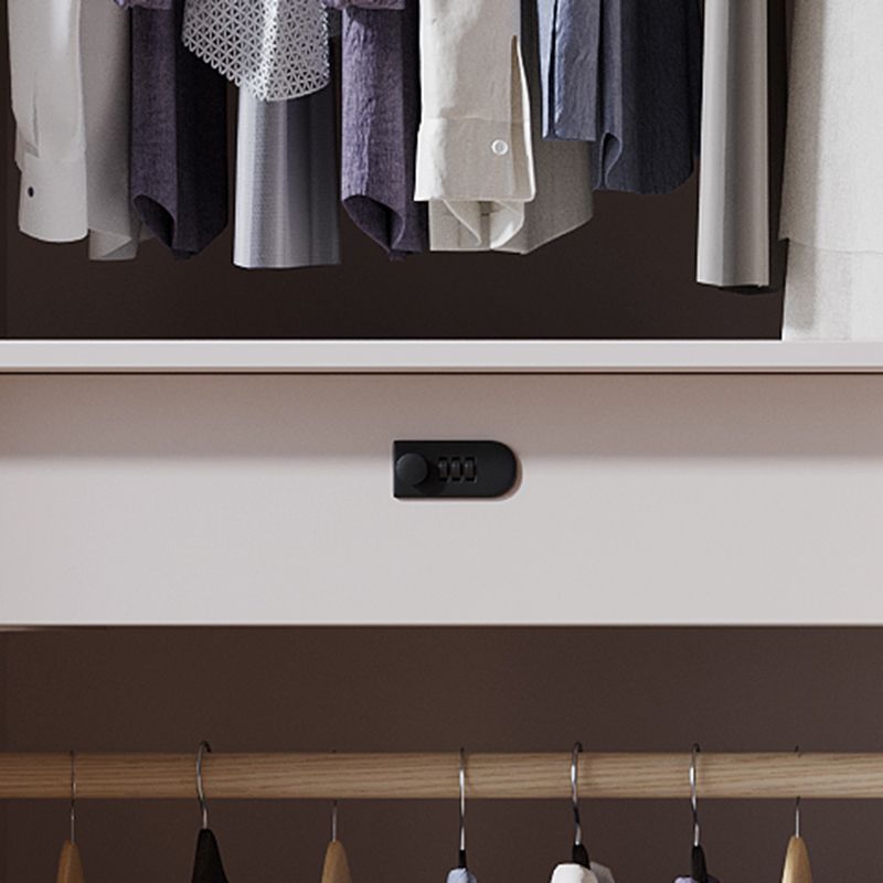 Camera da letto morbida porte chiuse armadi moderni moderni armadio del guardaroba in legno