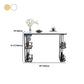 Glam Style 1/2/3 Pieces Bar Table Set Rectangle Stone Bar Table with Metal High Stools Clearhalo 'Bar Furniture' 'furn' 'furn_home_bar_bar_sets' 'Furniture' 'Home Bars & Bar Sets' 'home_bar_bar_sets' 'Kitchen & Dining Furniture' 1200x1200_a3214d1f-252c-49f8-9617-0e750bc94571
