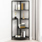 Industrial Metal Corner Bookshelf Open Vertical Bookshelf for Living Room Clearhalo 'Bookcases' 'furn' 'furn_bookcases' 'Furniture' 'furniture_bookcases' 'kitchen' 'kitchen_bookcases' 'Living Room Furniture' 'Office Furniture' 1200x1200_a324e696-e355-45ff-a4dc-4e6ec4ee0e10
