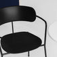 Contemporary Style Arm Chair Plastic Open Back Side Chair with Metal Base Clearhalo 'Dining Chairs' 'Dining Tables & Seating' 'dining_chair' 'furn' 'furn_dining_chair' 'Furniture' 'Kitchen & Dining Furniture' 1200x1200_a3264f1a-05c8-4514-a62b-107088d3bfea