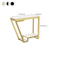 Glam Bistro Bar Table Rectangle Sintered Stone Bar Table for Living Room Clearhalo 'Bar Furniture' 'Bar Tables' 'bar_tables' 'furn' 'furn_bar_tables' 'Furniture' 'Kitchen & Dining Furniture' 1200x1200_a32683ff-8e35-4d07-ad9a-c66a6ab8dc0b