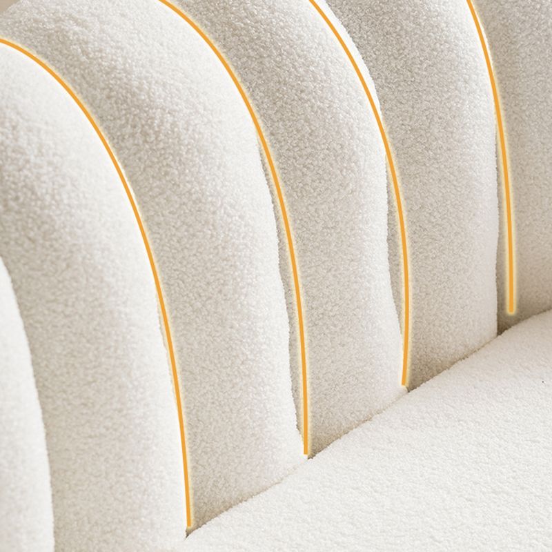 Modern Solid Color Curved Sofa with Sloped Arms for Bedroom Living Room Clearhalo 'furn' 'furn_sofas' 'Furniture' 'furniture_sofas' 'kitchen' 'kitchen_sofas' 'Living Room Furniture' 'Sofa' 'sofas' 1200x1200_a326f8e7-5d8d-425a-bdfd-eaad834ce0b1